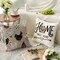 Farmhouse Chicken Home Sweet Home Throw Pillow Covers, 18 x 18 Inch Bless Our Home Seasonal Cushion Case Decoration for Sofa Couch Set of 4